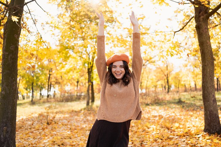Private Autumn Park Photoshoot in London - Photo 1 of 4